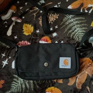 Carhartt black water proof crossbody bag